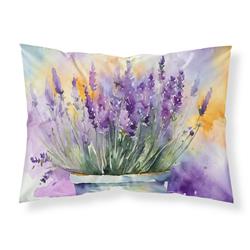 20.5 x 30 in. Unisex Lavender in Watercolor Fabric Standard Pillowcase