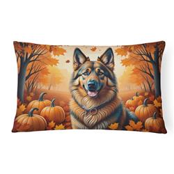 16 x 12 in. Unisex Belgian Tervuren Fall Fabric Decorative Pillow