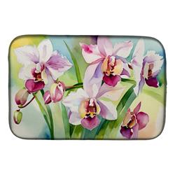 DAC1557DDM 21 x 14 in. Orchids in Watercolor Dish Drying Mat