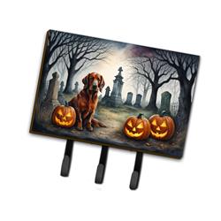 9 x 6 in. Unisex Irish Setter Spooky Halloween Leash or Key Holder