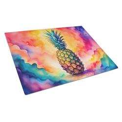 DAC1858LCB 15 x 12 in. Colorful Pineapple Glass Cutting Board - Large