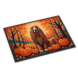 24 x 36 in. Unisex Afghan Hound Fall Indoor or Outdoor Mat