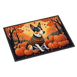 24 x 36 in. Unisex Basenji Fall Indoor or Outdoor Mat