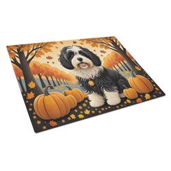 DAC1050LCB 15 x 12 in. Havanese Fall Glass Cutting Board - Large