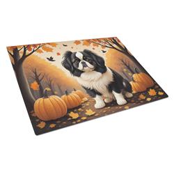 DAC1052LCB 15 x 12 in. Unisex Japanese Chin Fall Glass Cutting Board - Large
