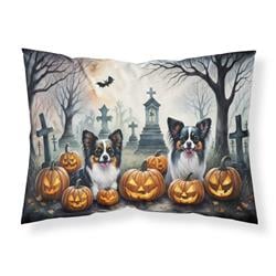 20.5 x 30 in. Unisex Papillon Spooky Halloween Fabric Standard Pillowcase