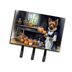 DAC1729TH68 9 x 6 in. Unisex Australian Terrier Fall Kitchen Pumpkins Leash or Key Holder