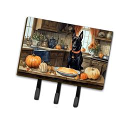 DAC1735TH68 9 x 6 in. Unisex Belgian Malinois Fall Kitchen Pumpkins Leash or Key Holder