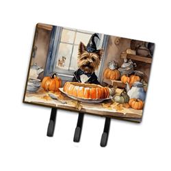 DAC1758TH68 9 x 6 in. Unisex Cairn Terrier Fall Kitchen Pumpkins Leash or Key Holder