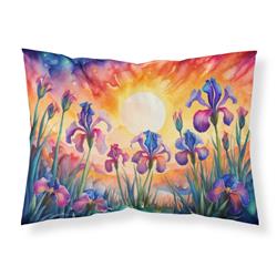 20.5 x 30 in. Unisex Iris in Color Fabric Standard Pillowcase