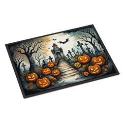 18 x 27 in. Unisex Marigold Spooky Halloween Doormat