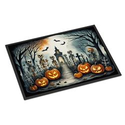 18 x 27 in. Unisex Skeleton Spooky Halloween Doormat