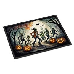 18 x 27 in. Unisex Zombies Spooky Halloween Doormat