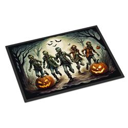18 x 27 in. Unisex Zombies Spooky Halloween Doormat