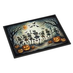 18 x 27 in. Unisex Dancing Skeletons Spooky Halloween Doormat