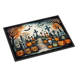 DAC2237MAT 18 x 27 in. Unisex Day of the Dead Spooky Halloween Doormat