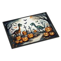 18 x 27 in. Unisex Dinosaurs Spooky Halloween Doormat