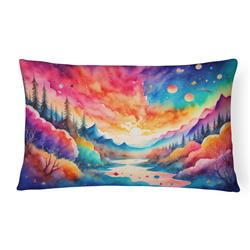 16 x 12 in. Unisex Amaranths in Color Fabric Decorative Pillow