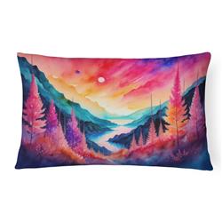 16 x 12 in. Unisex Astilbe in Color Fabric Decorative Pillow