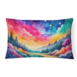 16 x 12 in. Unisex Dusty Miller in Color Fabric Decorative Pillow
