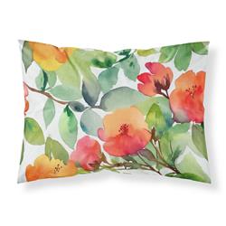 DAC1633PILLOWCASE 20.5 x 30 in. Unisex Connecticut Mountain Laurels in Watercolor Fabric Standard Pillowcase
