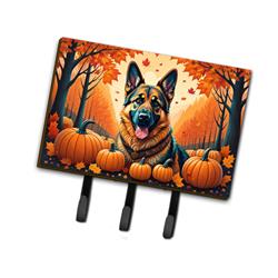 9 x 6 in. Unisex German Shepherd Fall Leash or Key Holder