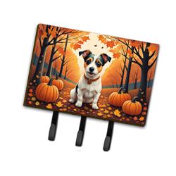 9 x 6 in. Unisex Jack Russell Terrier Fall Leash or Key Holder