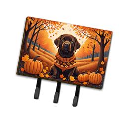 DAC1055TH68 9 x 6 in. Unisex Chocolate Labrador Retriever Fall Leash or Key Holder