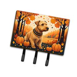 9 x 6 in. Unisex Lakeland Terrier Fall Leash or Key Holder