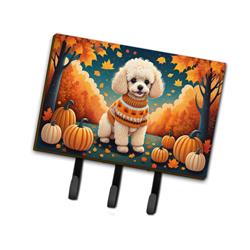 DAC1063TH68 9 x 6 in. Unisex Poodle Fall Leash or Key Holder