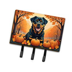 DAC1067TH68 9 x 6 in. Unisex Rottweiler Fall Leash or Key Holder