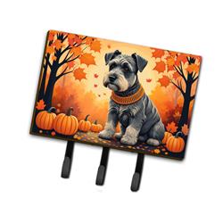 DAC1068TH68 9 x 6 in. Unisex Schnauzer Fall Leash or Key Holder