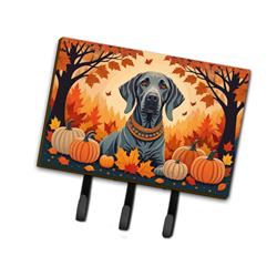 9 x 6 in. Unisex Weimaraner Fall Leash or Key Holder