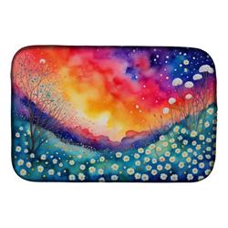 DAC1438DDM 21 x 14 in. Gypsophila in Color Dish Drying Mat