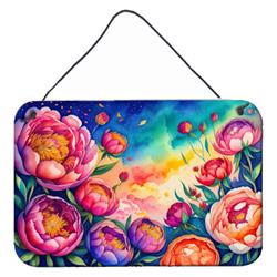 DAC1451DS812 12 x 8 in. Peonies in Color Wall or Door Hanging Prints