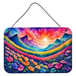 DAC1453DS812 12 x 8 in. Petunias in Color Wall or Door Hanging Prints