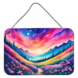 DAC1454DS812 12 x 8 in. Phlox in Color Wall or Door Hanging Prints