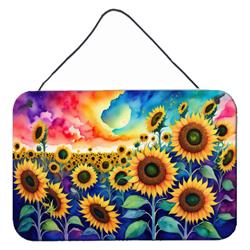 DAC1461DS812 12 x 8 in. Sunflowers in Color Wall or Door Hanging Prints