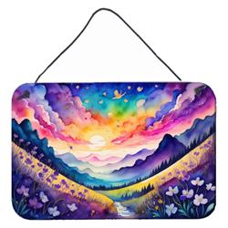 DAC1463DS812 12 x 8 in. Violets in Color Wall or Door Hanging Prints