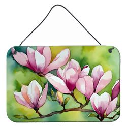 DAC1675DS812 12 x 8 in. Unisex Mississippi Magnolia in Watercolor Wall or Door Hanging Prints