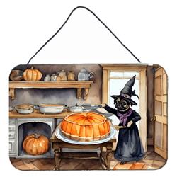 12 x 8 in. Unisex Pug Fall Kitchen Pumpkins Wall or Door Hanging Prints