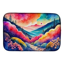 21 x 14 in. Unisex Brunia in Color Dish Drying Mat