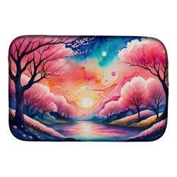 DAC1422DDM 21 x 14 in. Cherry Blossom in Color Dish Drying Mat