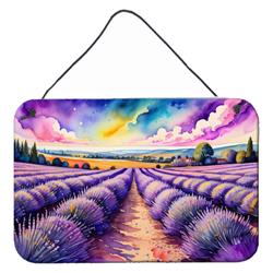 DAC1431DS812 12 x 8 in. Unisex English Lavender in Color Wall or Door Hanging Prints