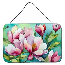 DAC1662DS812 12 x 8 in. Unisex Louisiana Magnolias in Watercolor Wall or Door Hanging Prints