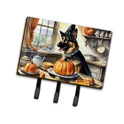 DAC1773TH68 9 x 6 in. Unisex German Shepherd Fall Kitchen Pumpkins Leash or Key Holder