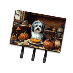 9 x 6 in. Unisex Havanese Fall Kitchen Pumpkins Leash or Key Holder
