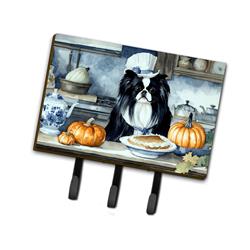 9 x 6 in. Unisex Japanese Chin Fall Kitchen Pumpkins Leash or Key Holder
