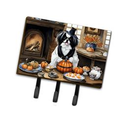 9 x 6 in. Unisex Japanese Chin Fall Kitchen Pumpkins Leash or Key Holder