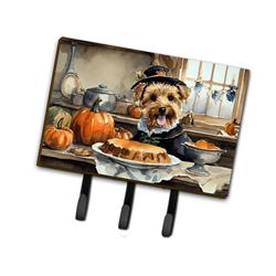 9 x 6 in. Unisex Lakeland Terrier Fall Kitchen Pumpkins Leash or Key Holder